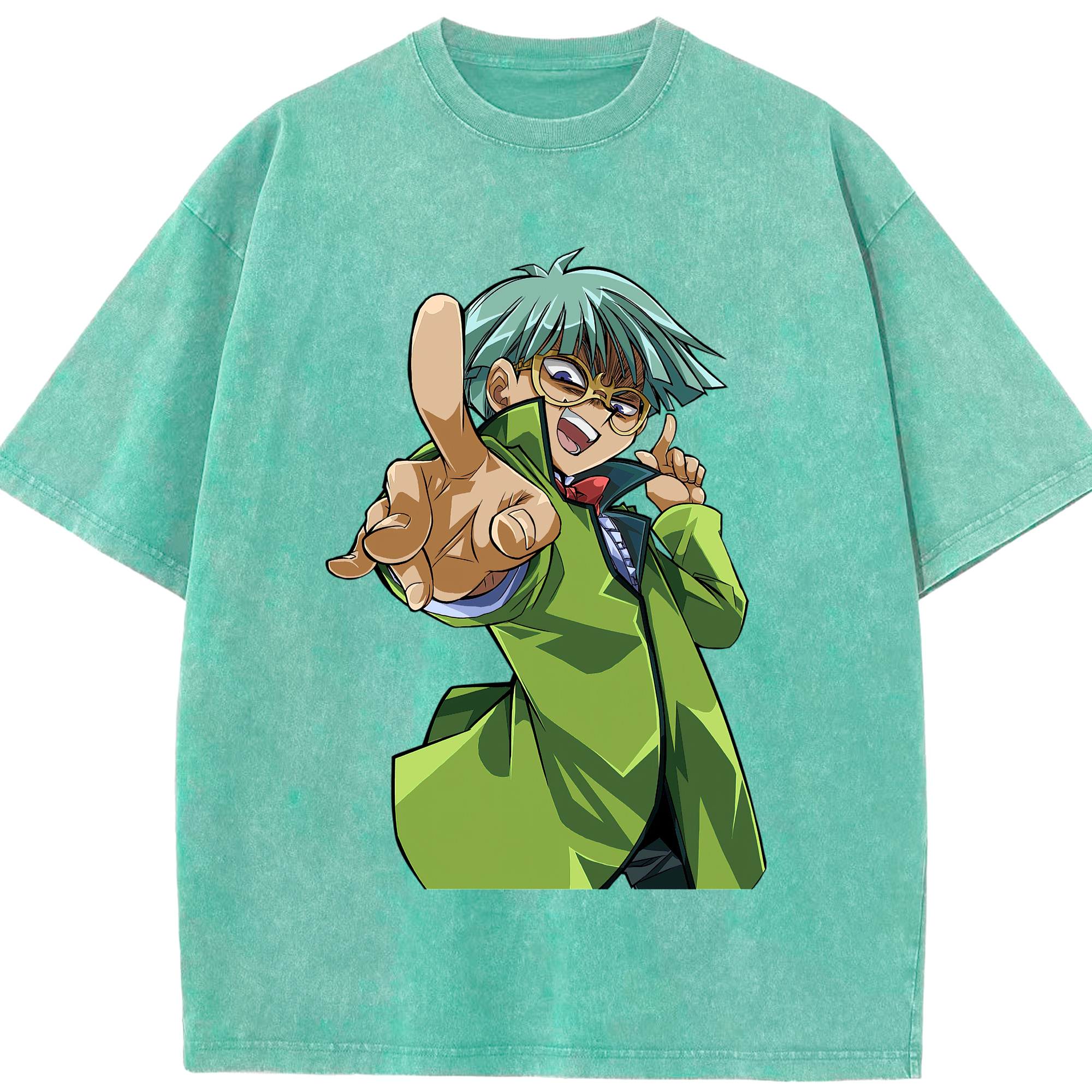 （画像用） 遊☆戯☆王 Yu-Gi-Oh! 綿100% ヴィンテージ風 半袖Tシャツ（フロントプリント）